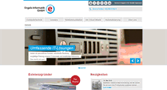 Desktop Screenshot of engelsinfo.de